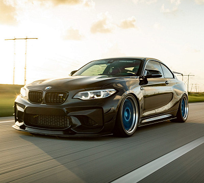 Фото дисков Anrky RS2 на BMW 2/M2 (F22/F87)