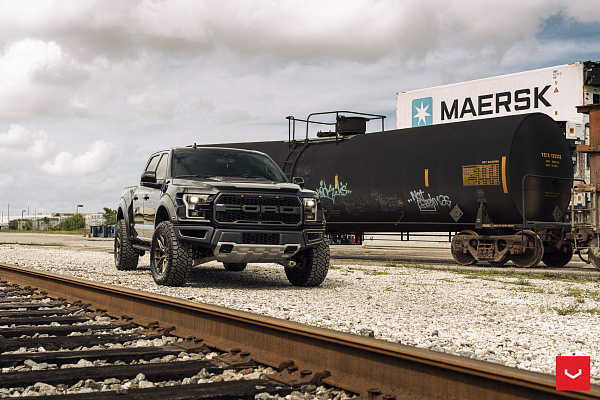 Фото дисков Vossen HF6-4 Сатиновое темное золото на Ford F-150 XIII