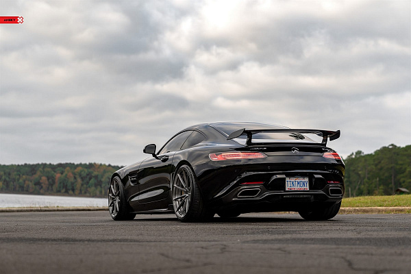 Фото дисков Anrky AN28 Глянцевый тонированный лак на Mercedes-Benz AMG GT I