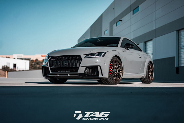 Фото дисков HRE RC100 Сатиновая бронза на Audi TT (8S)