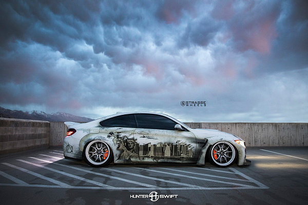 Фото дисков Strasse Wheels SM5R Deep Concave FS Другой цвет на BMW 4/M4 (F32/F82)