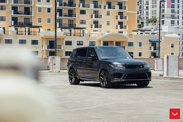 Фото дисков Vossen HF-5 Сатиновый графит на Range Rover Sport II