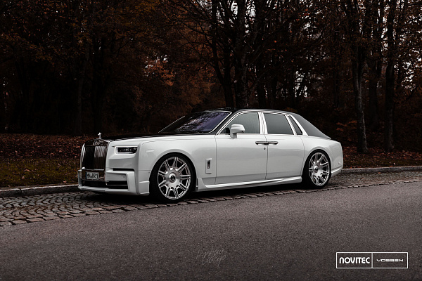 Фото дисков NOVITEC SP2 Глянцевый лак на Rolls-Royce Phantom