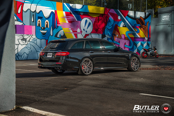 Фото дисков Vossen EVO-5R Глянцевый графит на Mercedes-Benz E-Class (W213, S213, C238)