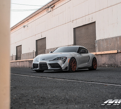 Фото дисков MRR FS06 на Toyota Supra A90