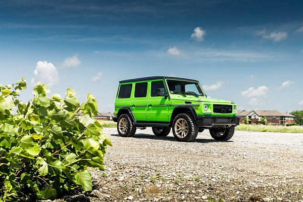 Фото дисков HRE P104 Глянцевая шампань на Mercedes-Benz G-Class II
