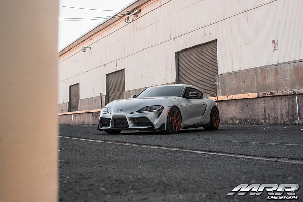 Фото дисков MRR FS06 Сатиновая медь на Toyota Supra A90