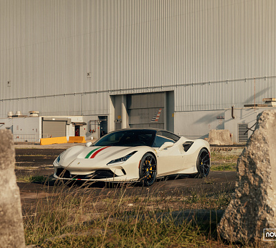 Фото дисков NOVITEC NF8 на Ferrari F8