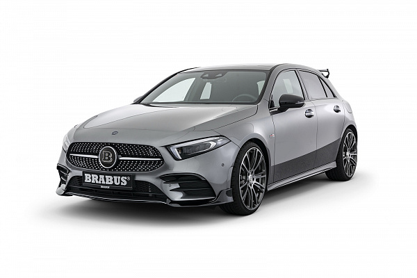 Фото дисков BRABUS Monoblock R Глянцевый графит на Mercedes-Benz A-Class (W177)