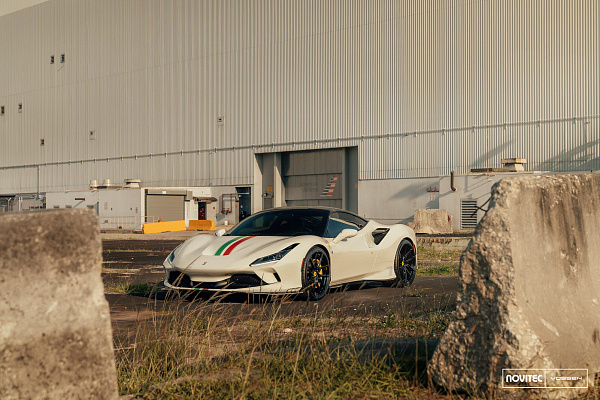 Фото дисков NOVITEC NF8 Черный глянец на Ferrari F8