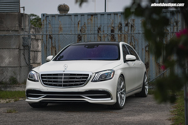 Фото дисков Anrky AN22 Глянцевый лак на Mercedes-Benz S-Class (W222, C217)
