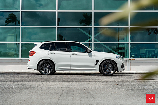 Фото дисков Vossen HF-5 Сатиновый графит на BMW X3/X3 M (G01/F97)