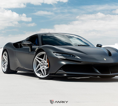 Фото дисков Anrky S1-X3 на Ferrari SF90