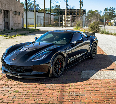 Фото дисков Anrky AN10 на Chevrolet Corvette C8