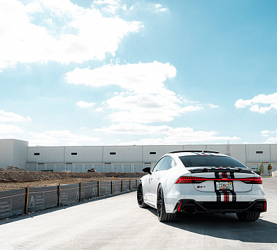 Фото дисков Vossen HF-7 на Audi A/RS 7 (4K)