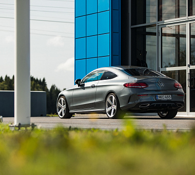 Фото дисков Vossen CG-210 на Mercedes-Benz C-Class (W205)