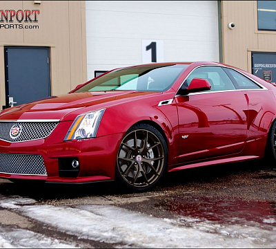 Фото дисков HRE P101 на Cadillac CTS II