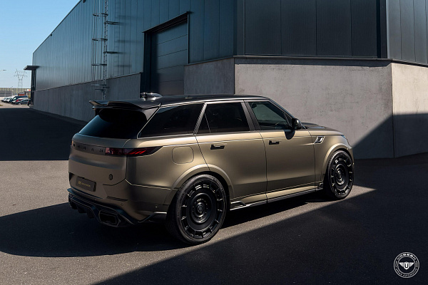 Фото дисков Vossen UV-7 Черный сатин на Land Rover Range Rover Sport III