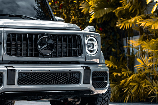 Фото дисков Brixton Forged BX01-M Черный матовый на Mercedes-Benz G-Class III