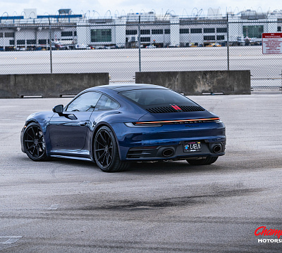 Фото дисков Vossen RS92 на Porsche 911 VIII