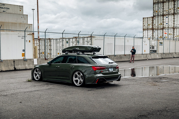 Фото дисков Brixton Forged TR06 Серебро на Audi A/RS 6 (C8)