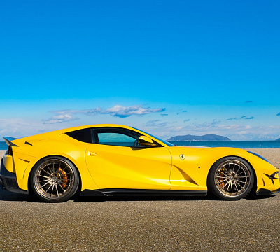 Фото дисков Anrky AN39 на Ferrari 812