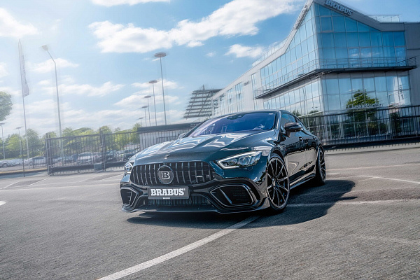Фото дисков BRABUS Monoblock Z (Platinum Edition) Черный глянец на Mercedes-Benz AMG GT I