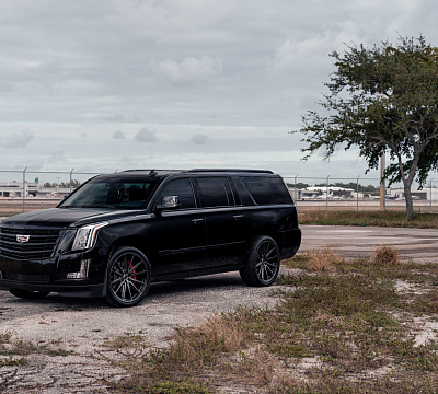 Фото дисков Vossen HF6-1 на Cadillac Escalade IV