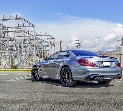 Фото дисков HRE FF01 на Mercedes-Benz SL (R231)