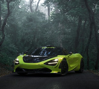 Фото дисков Strasse Wheels SV10M Deep Concave FS на McLaren 720S
