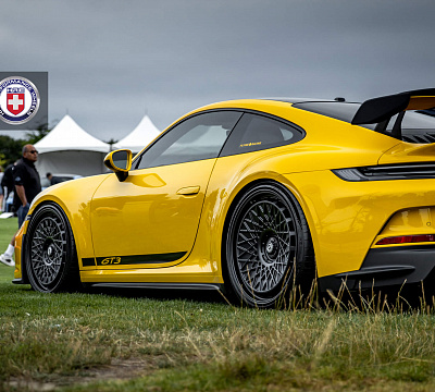 Фото дисков HRE 501 GTM на Porsche 911 VIII