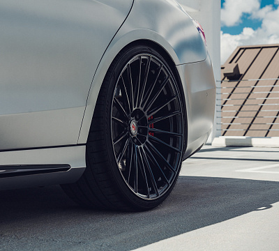 Фото дисков Vossen S17-04 на Mercedes-Benz S-Class (W222, C217)