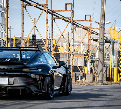 Фото дисков HRE 501 GTM на Porsche 911 VIII