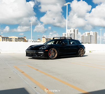 Фото дисков Anrky AN27 на Porsche Panamera III