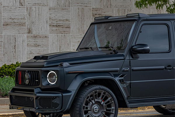 Фото дисков Brixton Forged LX03 Сатиновый темный лак на Mercedes-Benz G-Class III