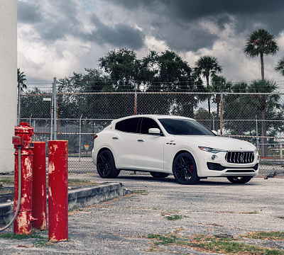 Фото дисков Vossen HF-7 на Maserati Levante