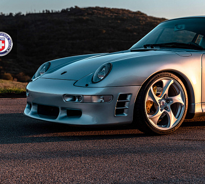 Фото дисков HRE 522M на Porsche 911 IV