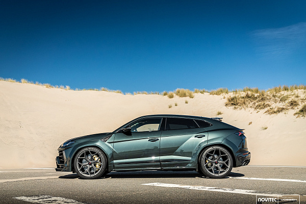 Фото дисков NOVITEC NL4 Сатиновый графит на Lamborghini Urus