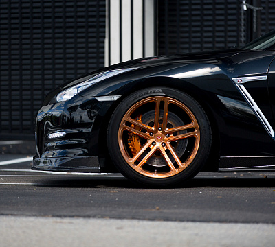 Фото дисков Vossen CG-202 на Nissan GT-R