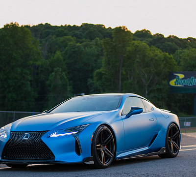 Фото дисков Vossen HF-1 на Lexus LC 500