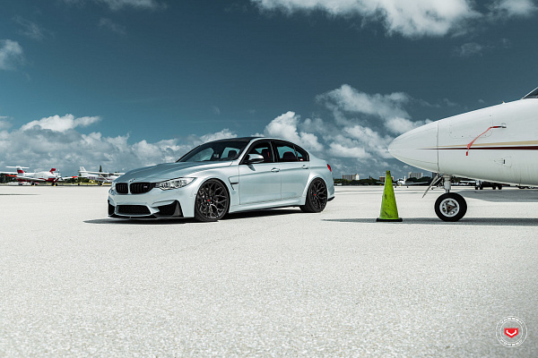 Фото дисков Vossen S17-01 Черный сатин на BMW 3/M3 (F3x/F80)