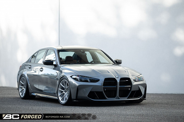 Фото дисков BC Forged KL51 Сатиновый лак на BMW 3/M3 (G2x/G80)