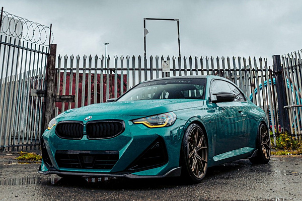 Фото дисков Bola FLY Сатиновая бронза на BMW 2/M2 (G42/G87)