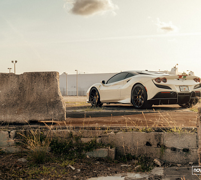 Фото дисков NOVITEC NF8 на Ferrari F8