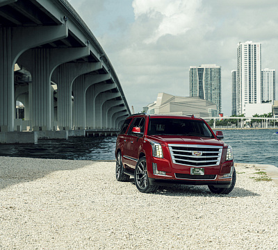 Фото дисков Vossen HF6-4 на Cadillac Escalade IV