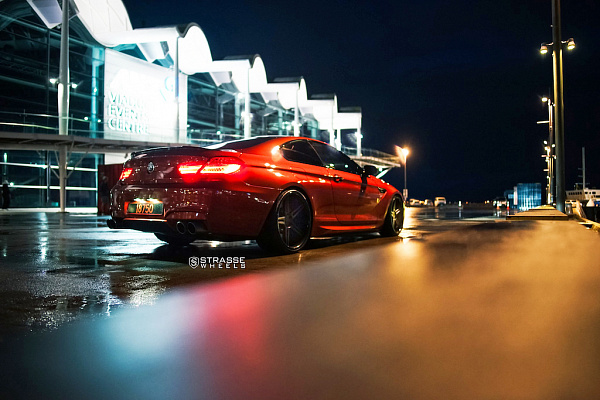 Фото дисков Strasse Wheels SP5R Deep Concave Черный сатин на BMW 6/M6 (F06/F13/F12)