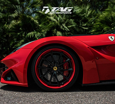 Фото дисков HRE S204H на Ferrari F12