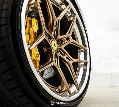 Фото дисков Anrky S3-X4 на Ferrari 812