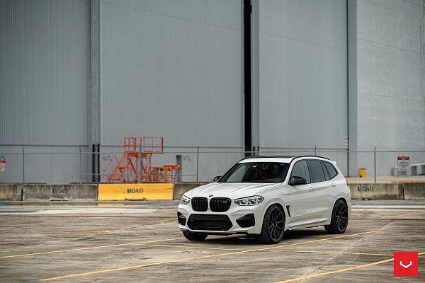 Фото дисков Vossen HF-3 Черный сатин на BMW X3/X3 M (G01/F97)