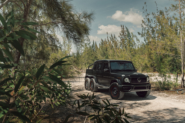 Фото дисков Black Rhino AXLE Черный матовый на Mercedes-Benz G-Class III